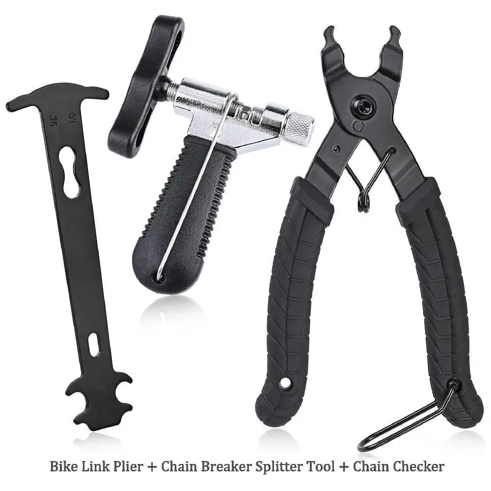 Bicycle chain tool mountain bike chain caliper chain cutter chain removal tool magic clasp pliers tool