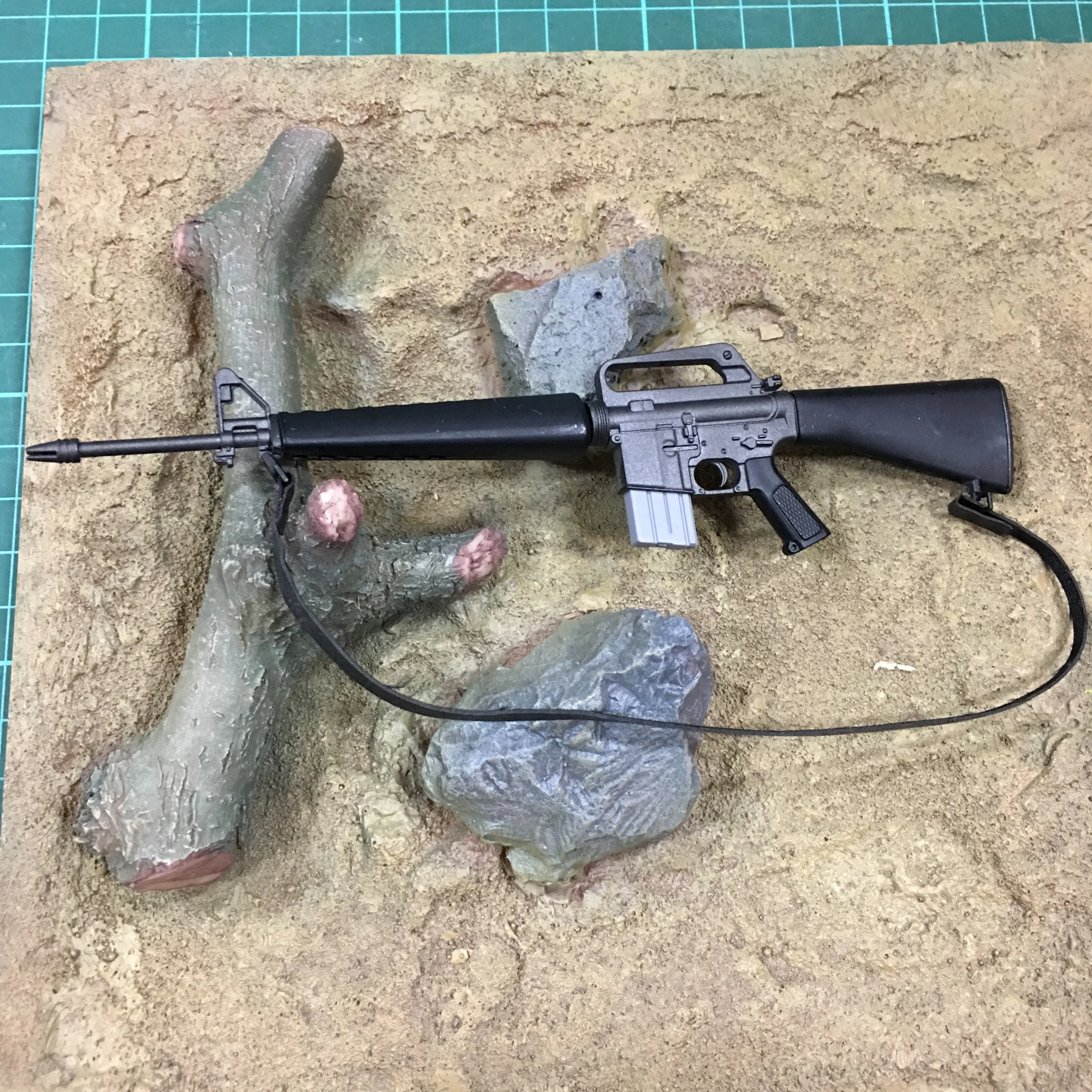 

1/6 Soldiers Sand Table Model Scene Landscaping Simulated Terrain Scene in Stock for Sale
