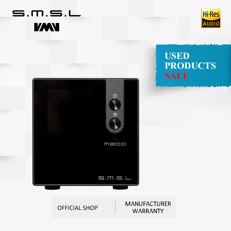 Б/у товары SMSL M300 аудио DAC AK4497 Hifi декодер встроенный DSD512 PCM768kHz USB оптический