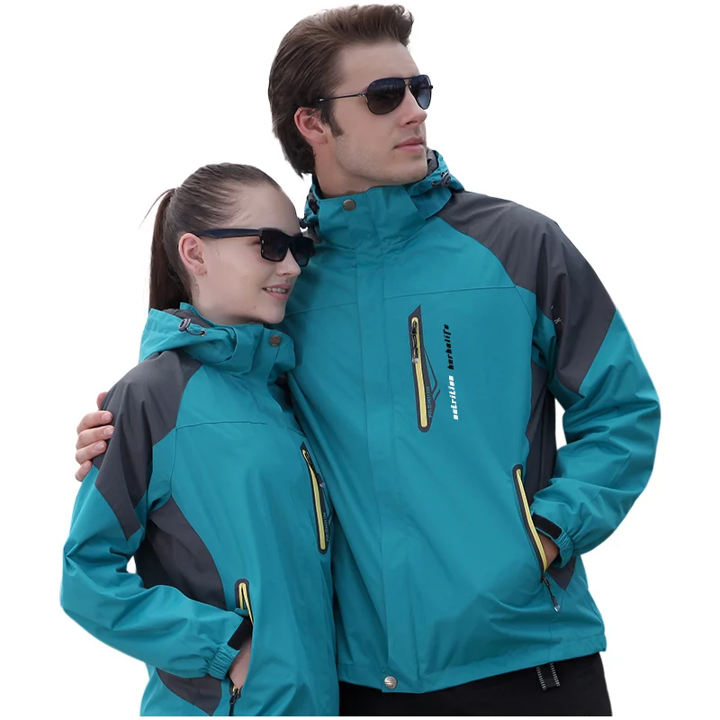 Herbalife питание на открытом воздухе зима мужчины и женщины три в одном куртка