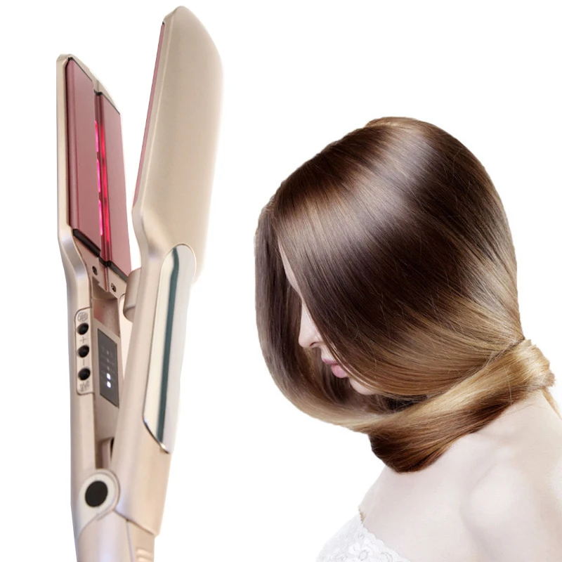 

Professional Hair Curlers Straightener Ceramic Wave Curling Irons Straightening Heating Plates Styling Tool For All Hair Types