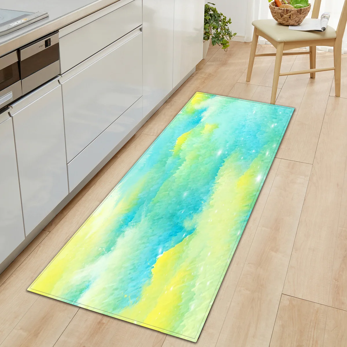 Коврики для спальни нескользящий домашний кухонный коврик ковер ванной вход на