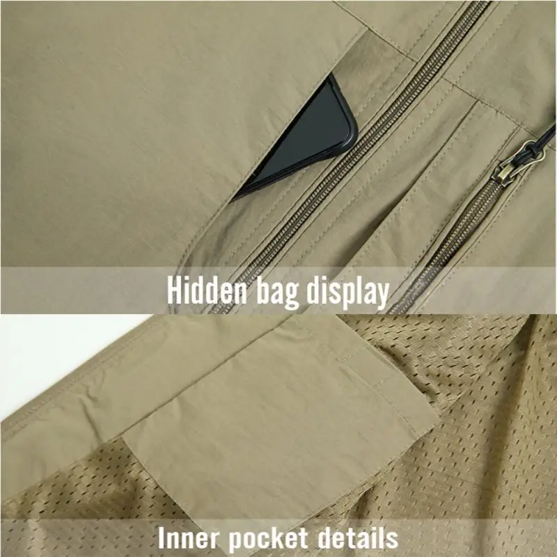 Мужской жилет куртки весна 2022 новинка сплошной цвет воротник-стойка для