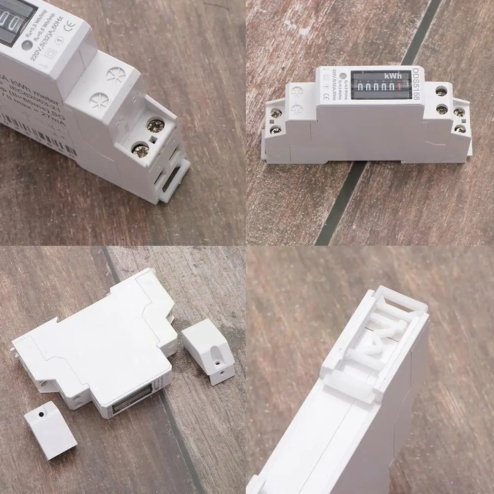 Однофазный электронный измеритель мощности квтметр переменного тока счетчик