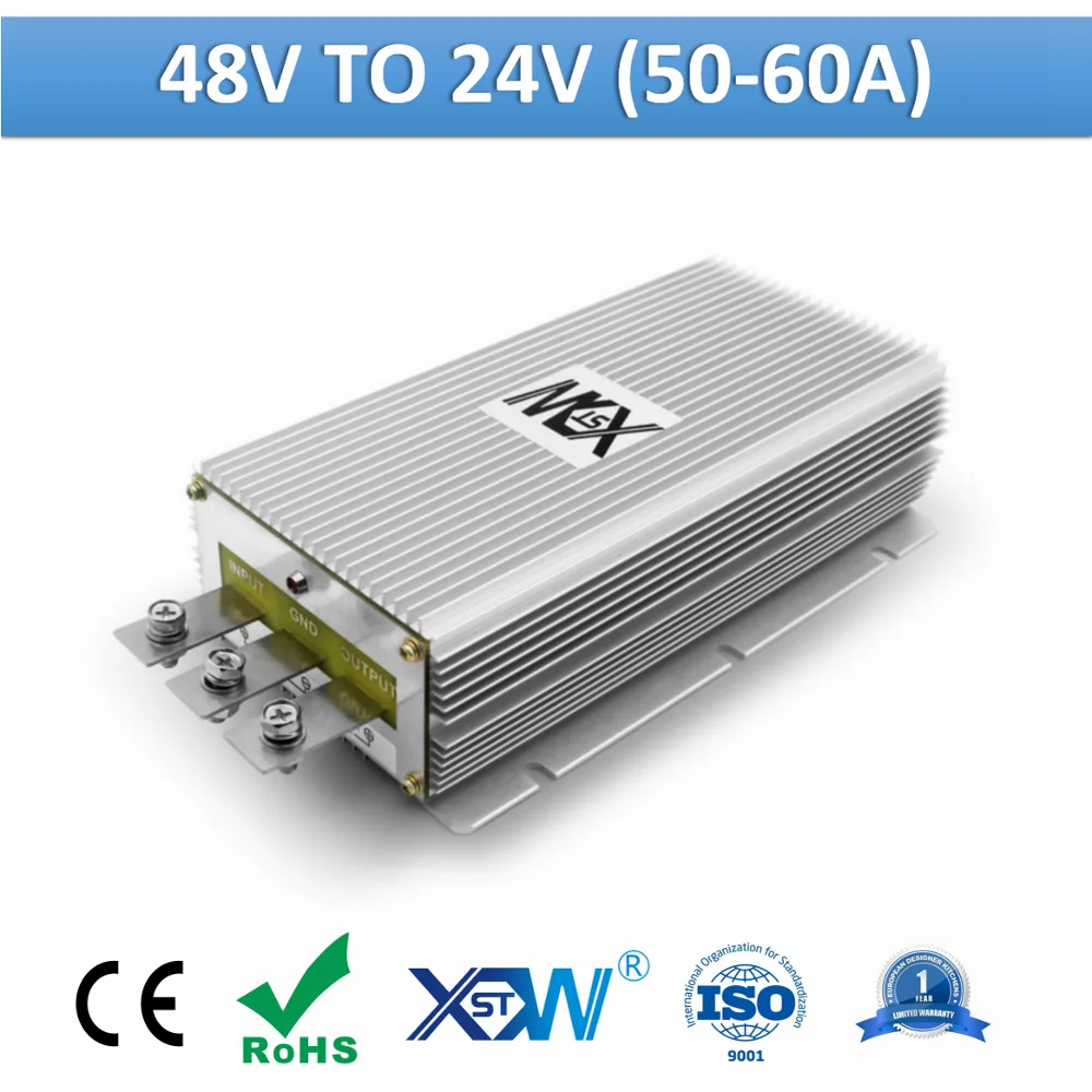 XWST преобразователь постоянного тока 48 В в 24 50 А 60 высокой мощности понижающий
