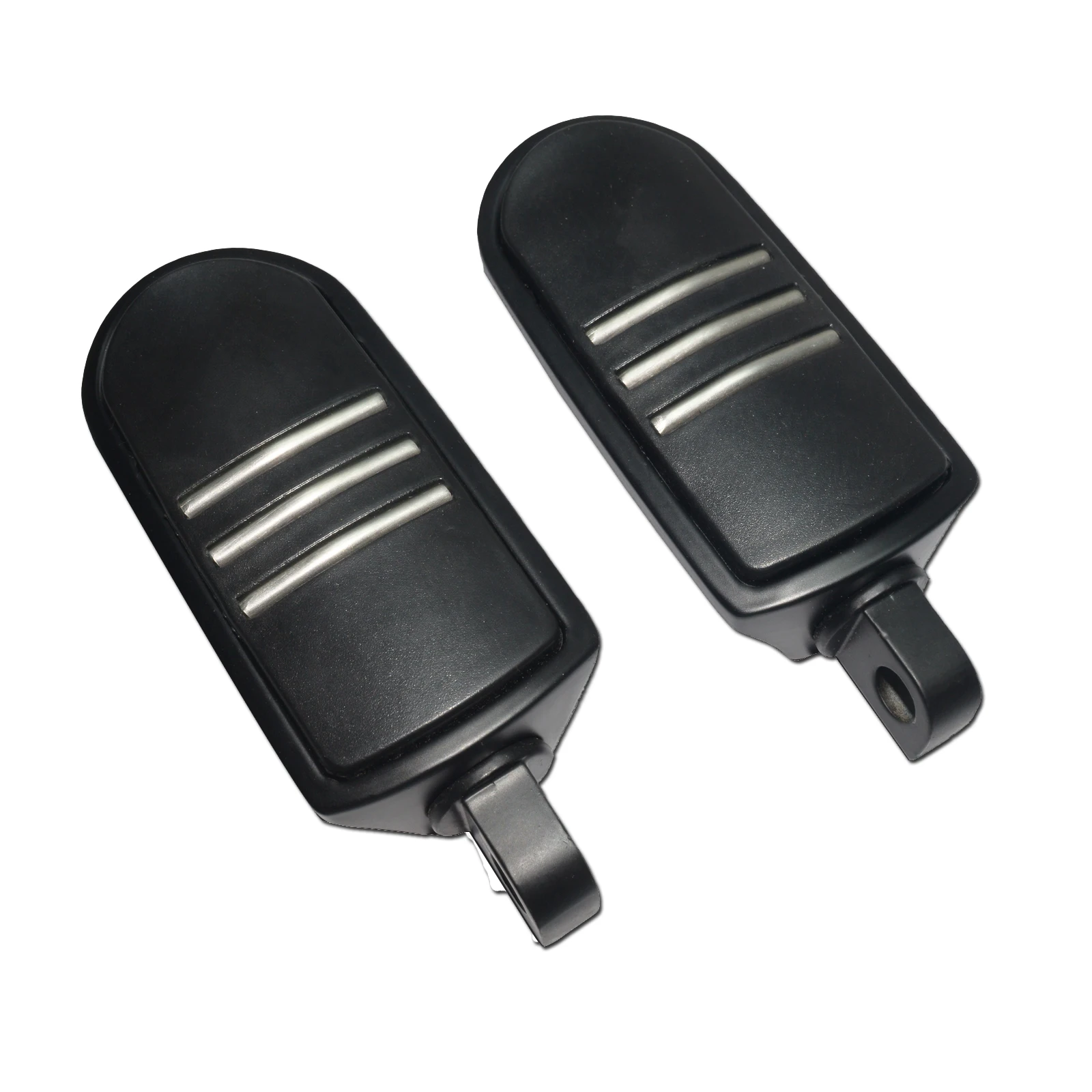 Male Mount Motorcycle Rubber Footrest Footpegs Floorboard For Harley Iron XL 883 1200 Street 750 500 Touring Custom Dyna Softail