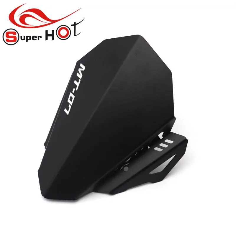 Для мотоциклов Yamaha MT07 MT-07 2018-2020 алюминиевый мотоцикл лобовое стекло логотип (MT07) -