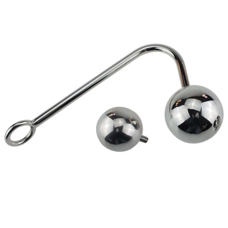 Anal Hook sex toys 2 replaceable balls Stainless Steel butt plug bandage Drop shipping | Красота и здоровье