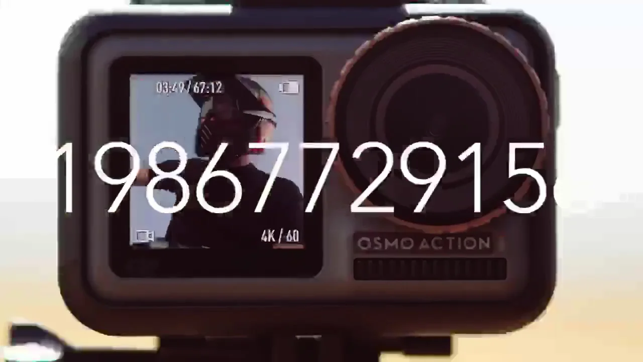 للبيع جديد تعزيز دجي أوسمو عمل كاميرا مقاوم للماء 4K HDR UHD 60FPS المزدوج كاميرا رياضية سوبر مكافحة هزة شاشات مزدوجة