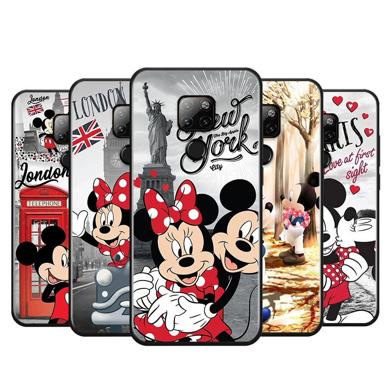 

Mickey Minne Have Fun For Huawei P Smart 2021 2020 Z S Plus Mate 40 RS 30 20 10 Pro Lite 2019 2018 Black Soft Phone Case