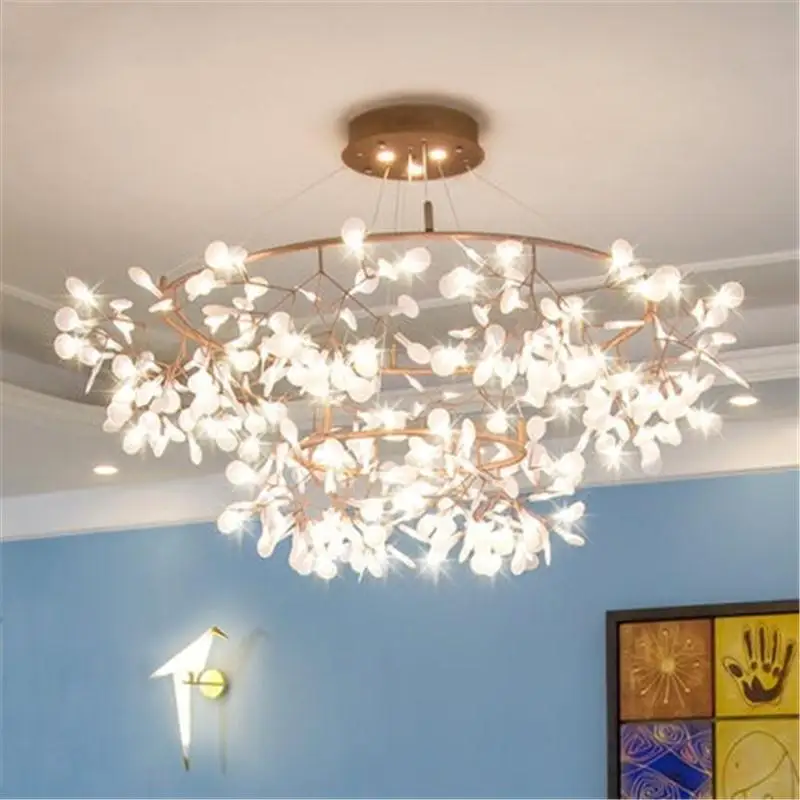 Colgante Modernos Led Industrieel блеск E Pendente Para сала де Luminaria Потолочный современный декор Дом подвесной светильник