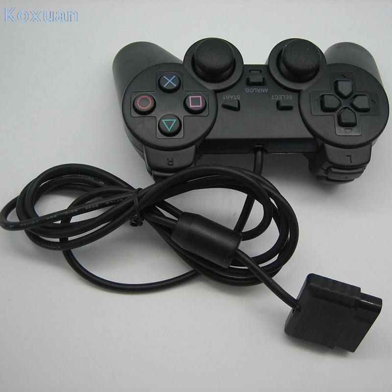 1 * контроллер для PS2 проводной игровой геймпад оригинальный /Playstation 2 PSX PS шт.