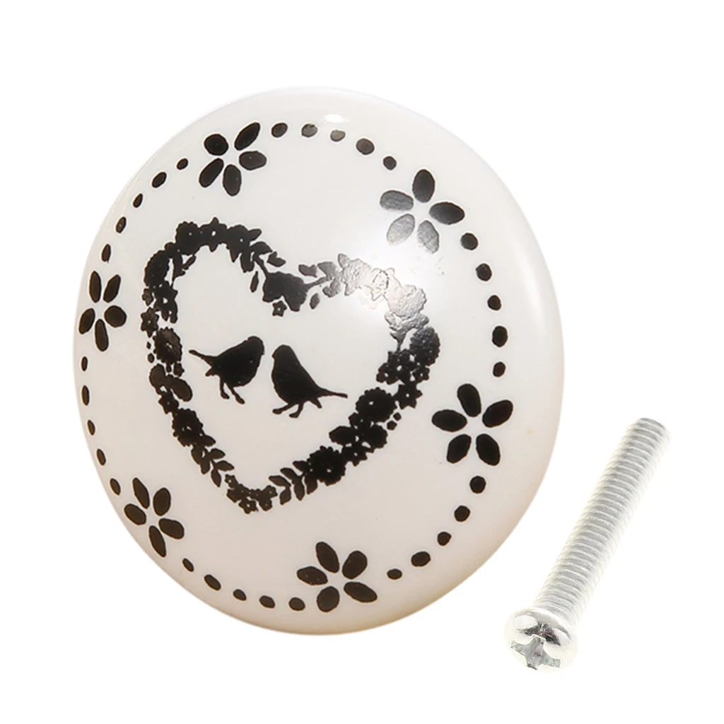 Римские часы дизайнерские керамические ручки для ящика шкафа тянет аппаратные