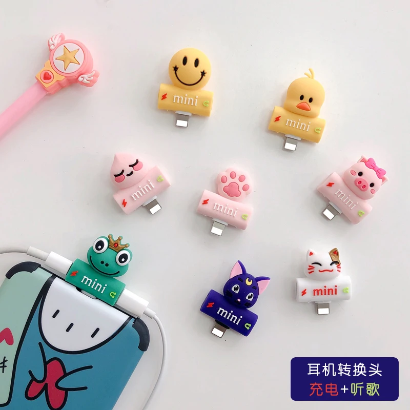 Мило применимо к конвертеру кабеля передачи данных наушников Apple во время