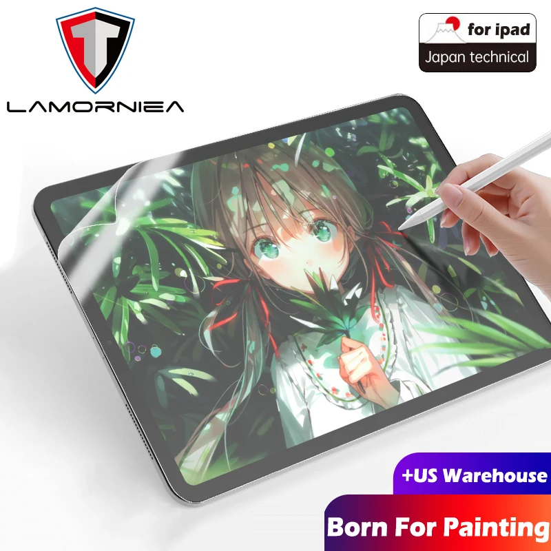 

Защитная пленка для экрана в виде бумаги, матовая ПЭТ картина для Apple iPad 9,7 Air 2 3 4 5 6 10,5 10,9 2020 Pro 11 10,2 Mini 4 5 6