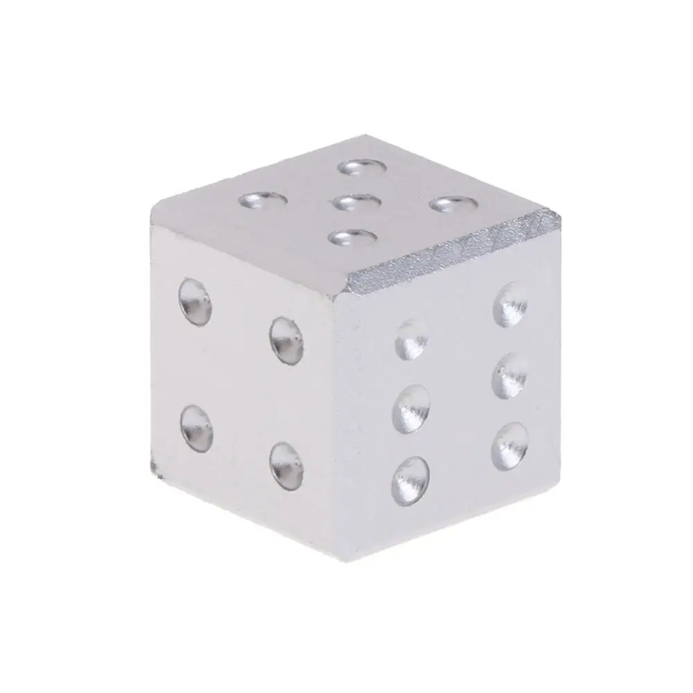 Металлические игральные кости для клуба и бара 16x16x16 мм|Кубики| |