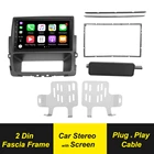 Автомобильная панель 2Din для Renault Trafic II, Nissan Primastar 2011, Opel Vivaro 2010, радиоприемник, комплект панелей, Android плеер