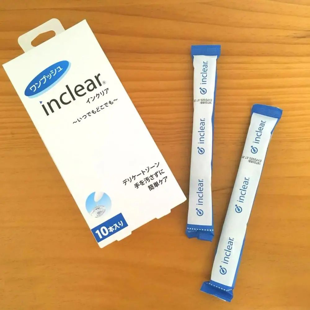 JP Inclear-Одноразовый женский очищающий гель эффективный при предотвращении зуда