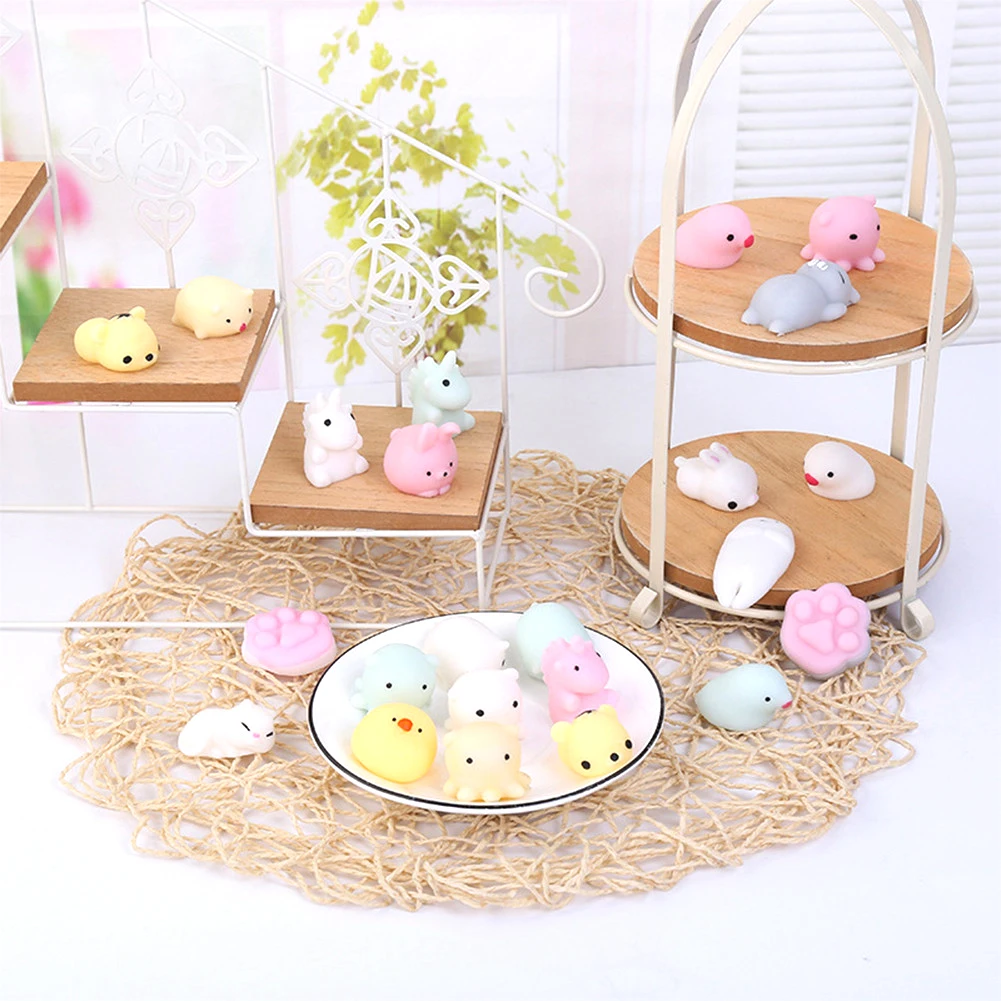 

Kawaii мягкая еда медленно поднимающийся хлеб торт пончики красивые игрушки-животные для Для детей, игрушка для снятия стресса, игрушки Fidget Toys