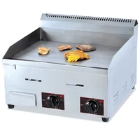 fried squid machine iron plate grill gh 718 gas flat griddle steak fried noodles desktop grill natural gas hand cake machine