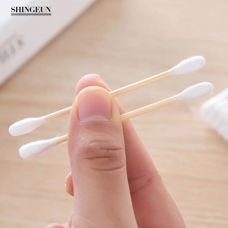 Ватные палочки с двойной головкой многофункциональные безопасные