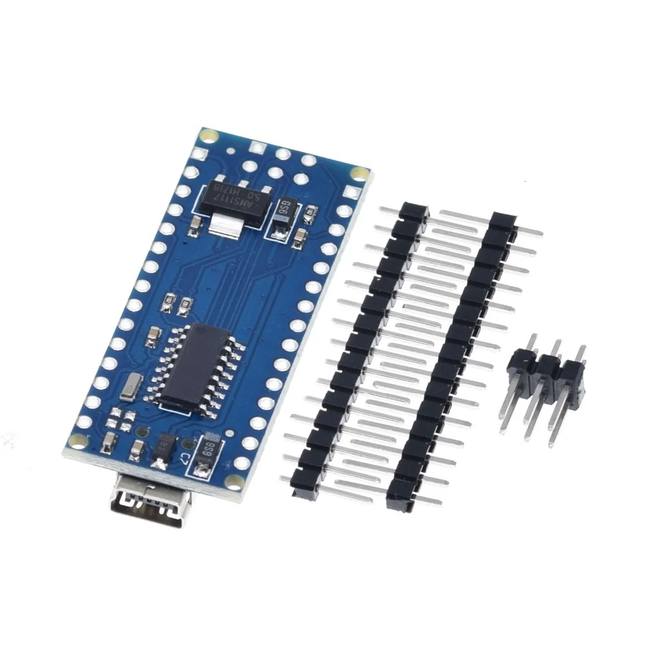 

CH340 Mini USB Nano V3.0 With The Bootloader Controller Compatible For Arduino Driver For Atmega328 TTL Welder Soldering Board