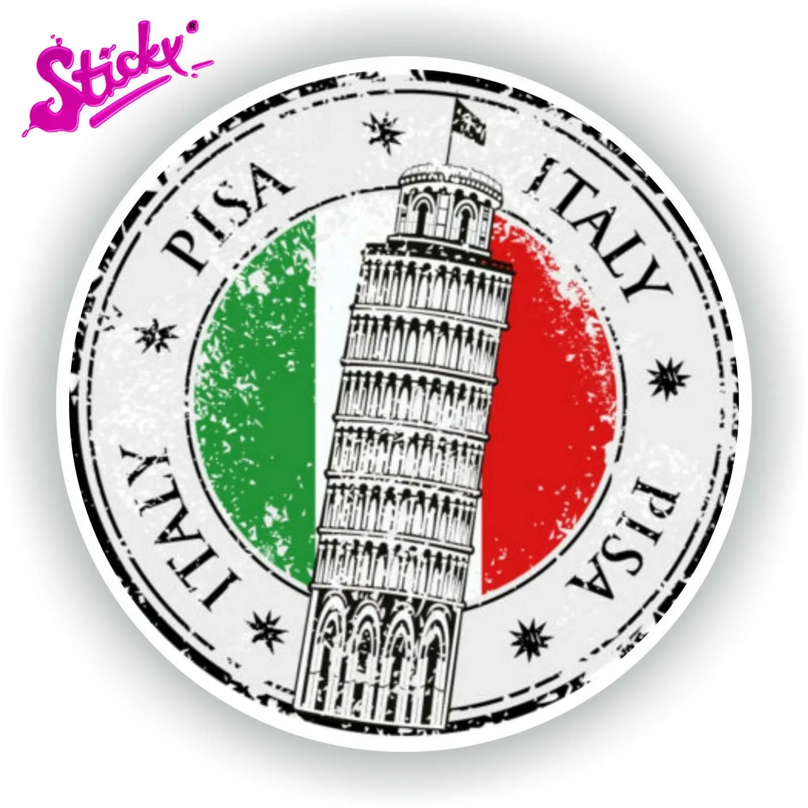 Липкий Стамбул Турция Ретро Стиль штамп наклейка на автомобиль грузовик ноутбук