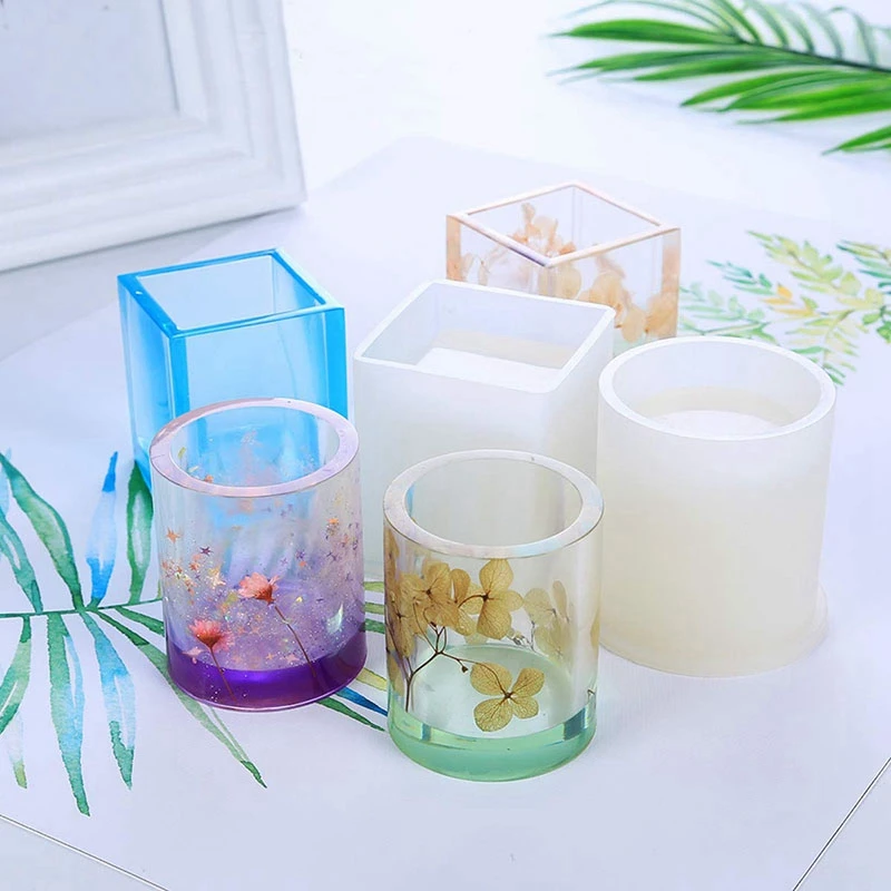 Силиконовая форма из смолы 8 шт. художественные формы для литья на горках