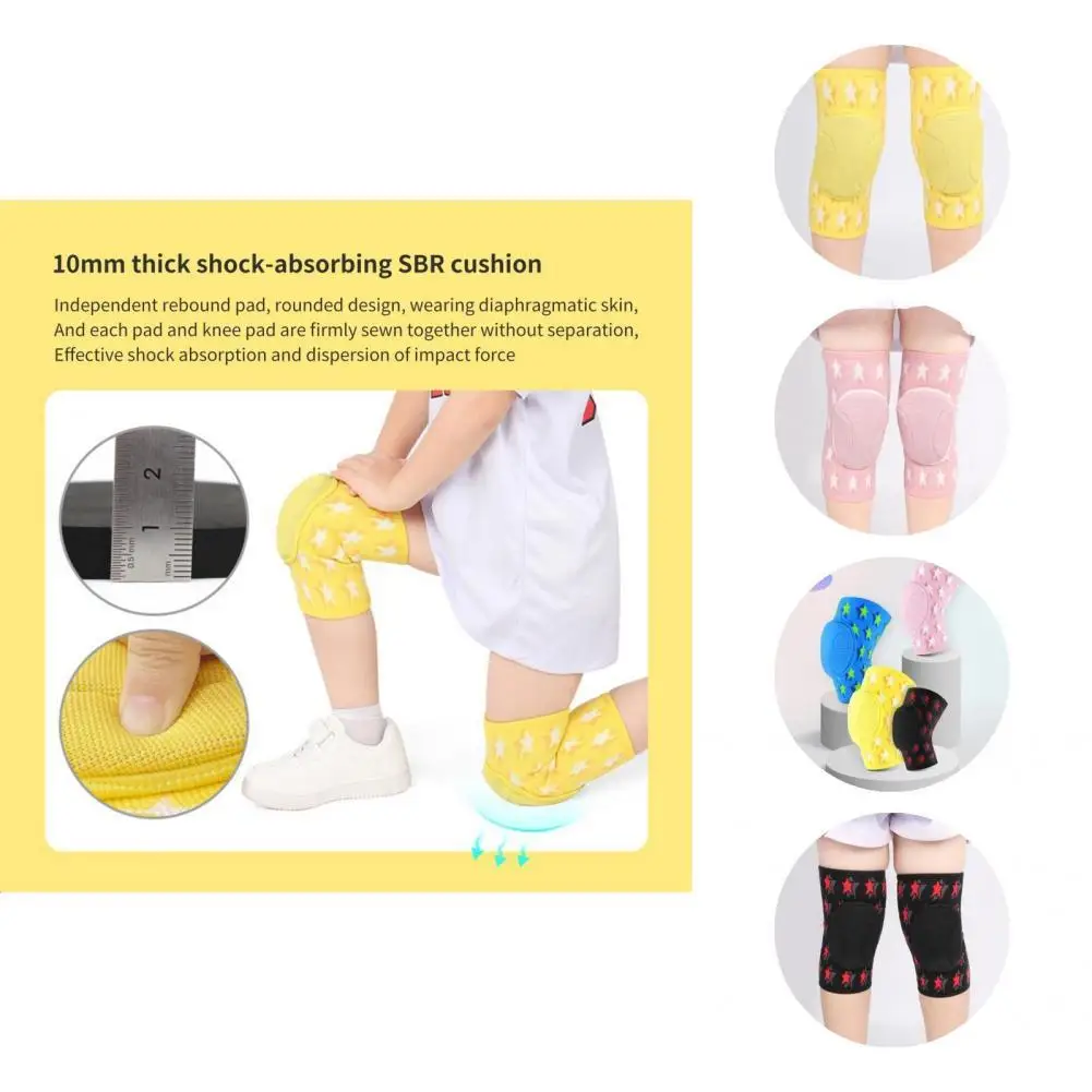 

1Pc Knee Support Brace Soft Knee Pad Wear Resistant Knitted Knee Pad