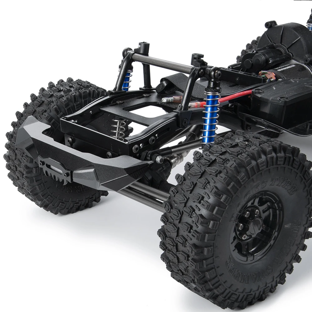 

AXSPEED 1pcs Metal Front Bumper For 1/10 Axial SCX10 90046 D90 RC Rock Crawler Car Upgrade Parts