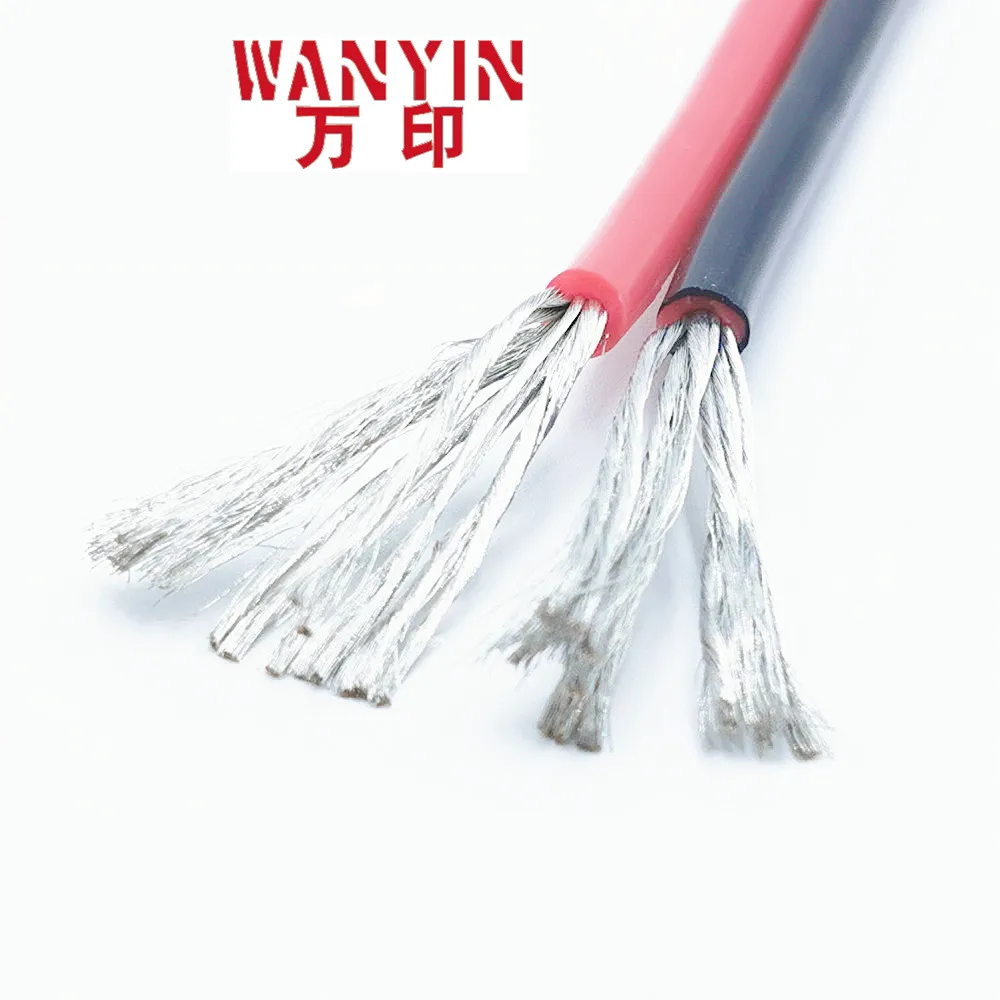 Высококачественный 2 жильный силиконовый провод 12AWG 14AWG 16AWG18awg 20AWG мягкий кабель