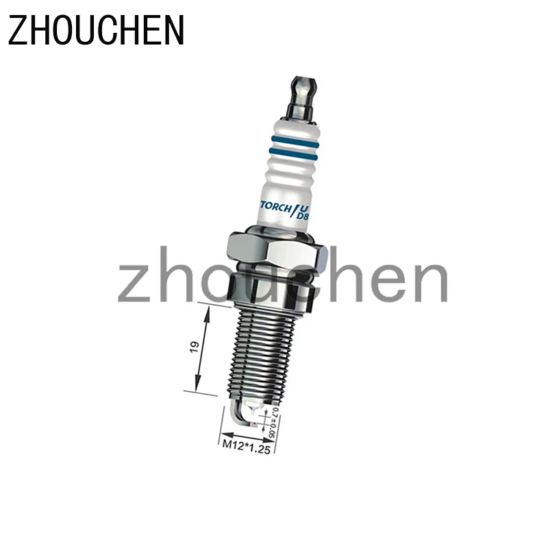 Универсальная мотоциклетная иридиевая Свеча зажигания A7TC D8TC B7TC для Suzuki Yamaha Honda BMW