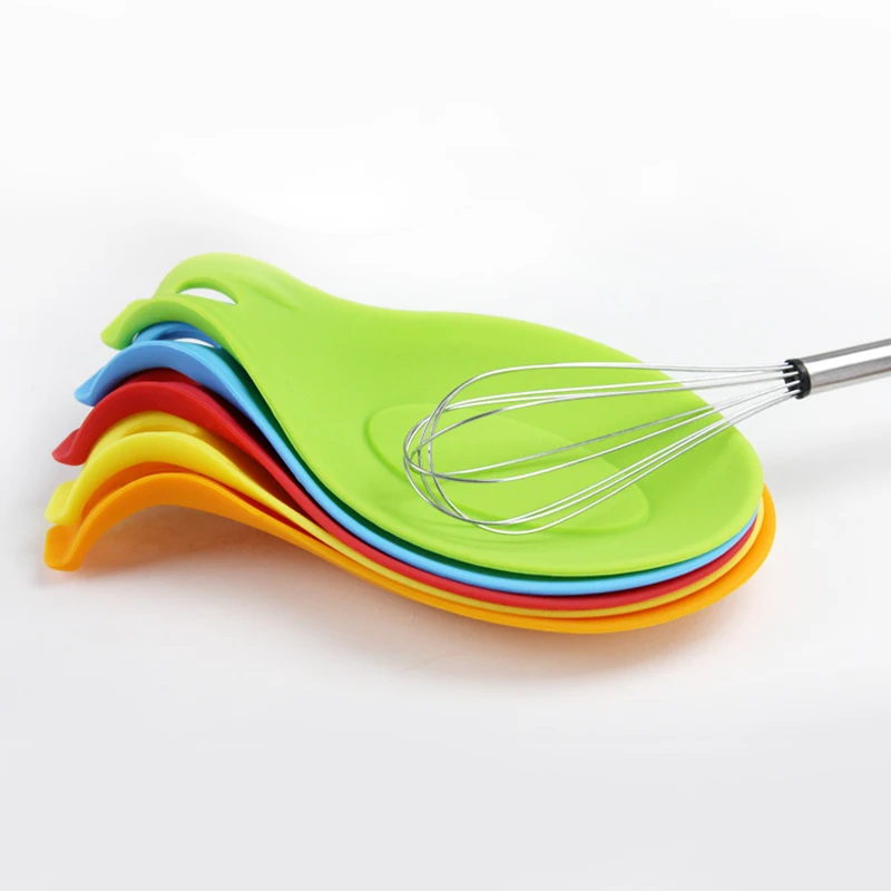 1 шт. силиконовая изоляционная ложка термостойкая Подставка под стакан для