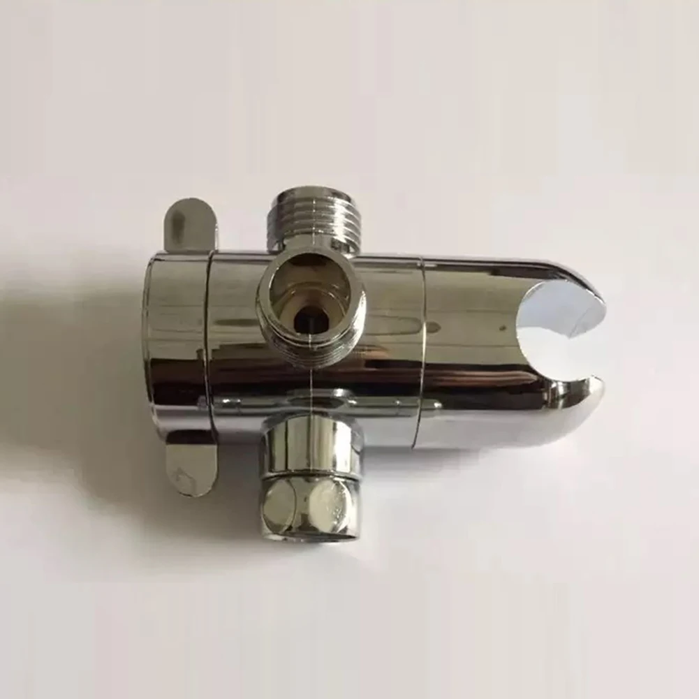 

3-Way Connector Chrome Tap Head Faucet Arm Mount T-adapter