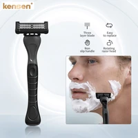 safety razor blade straight shaver for men shaving machine with blades shave cassettes for beard shavette hair removal blades