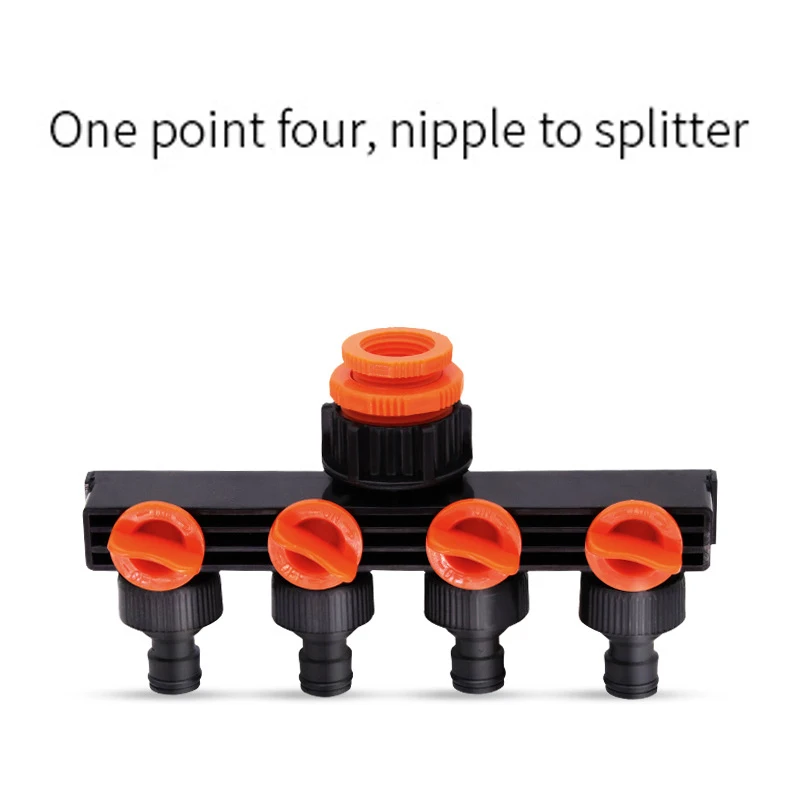

4/7 or 8/11 Hose Splitters Irrigation Adapter 4-way Water Hose Connectors Garden Drip Hose Fittings Pipe Connector Irrigation