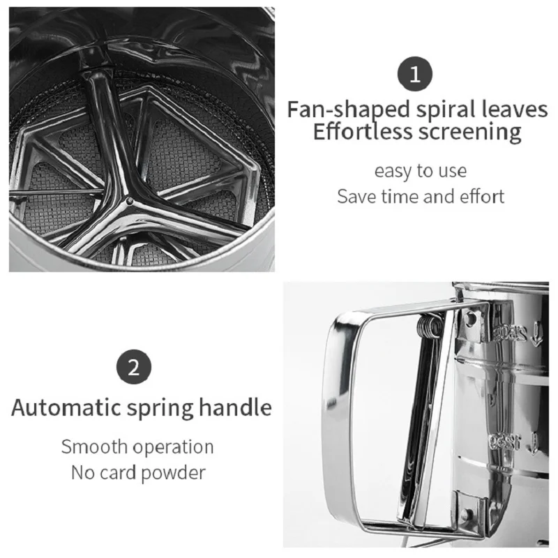 Сетка для муки из нержавеющей стали глазурь выпечки шейкер сахара | Дом и сад