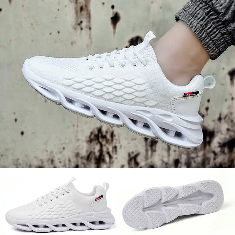 

High Ankle Sport Shoes For Men Slipstop Mens Running Shoes Without Laces Men's Sports Shoes Brands Men's Sneakers 2021 Tennis