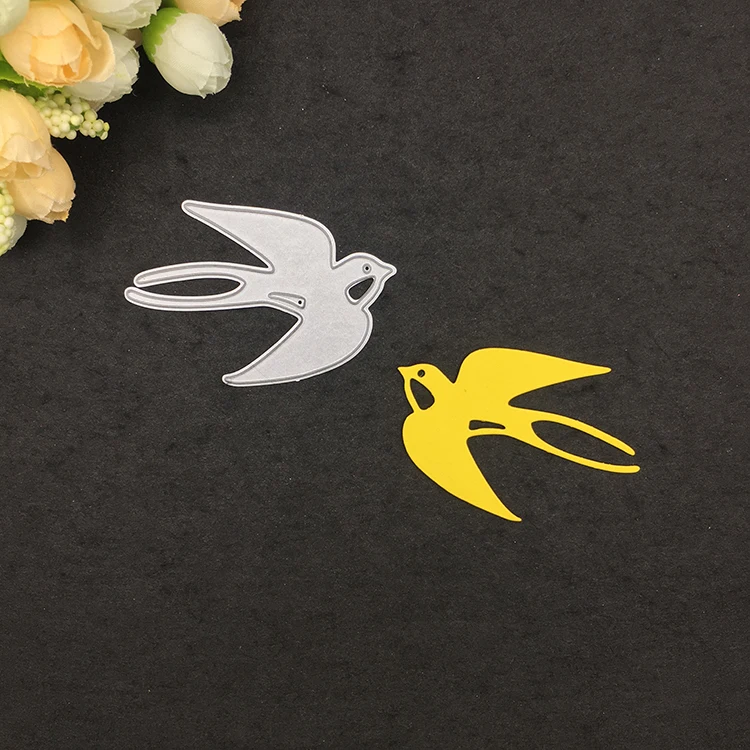 

Swallow Metal Cutting Dies Scrapbooking Photo Album DIY Embossing Craft Knife Mould Template Stencil Decoratieve