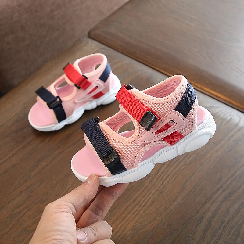 Детские сандалии с мягкой подошвой Нескользящие для мальчиков и девочек пляжная
