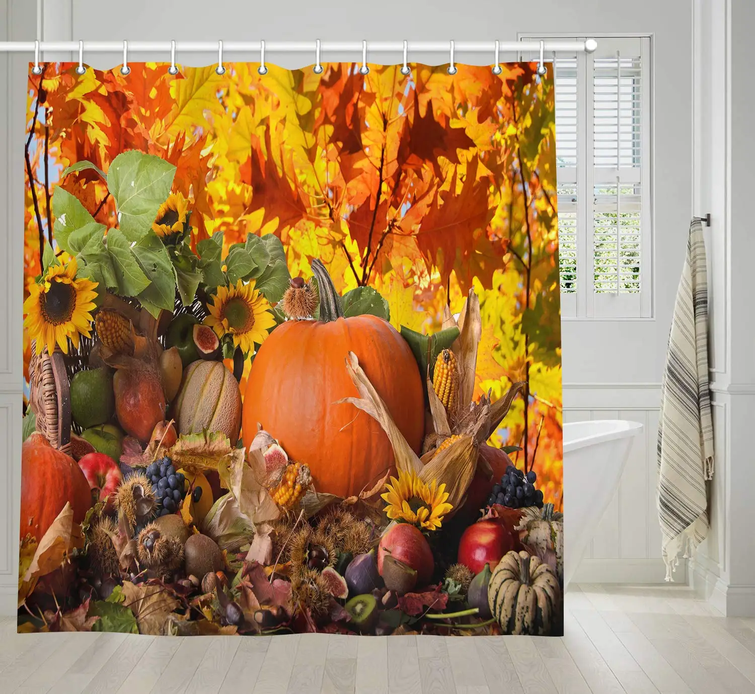 

Подсолнухи и кукуруза в пасторальном стиле