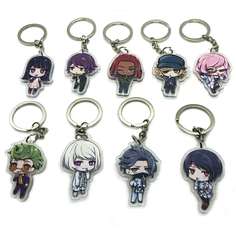 

Japan Anime Akudama Drive Pendant Keychain Keyring Cutthroat Courier Hacker Ordinary Person Brawler Hoodlum Holiday Gifts