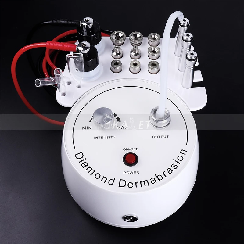 3 In 1 Diamond Microdermabrasion Peel Machine Water Spray Wrinkle Removal Facial Beauty Machine Exfoliation