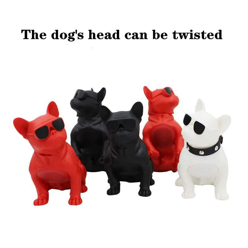 Twistable Dog Head Bulldog креативный динамик подарок беспроводной Bluetooth M10 M11 карта книжная