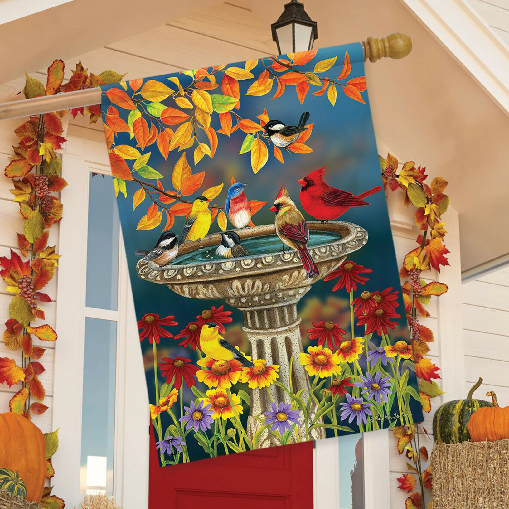 

28x40 Inch Flag Bird Banner For Outdoor