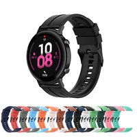 2022mm silicone band for samsung galaxy watch 46mmgear s3 frontierhuawei watch gt2 46mmhuami amazfit gtr 47mm correa strap