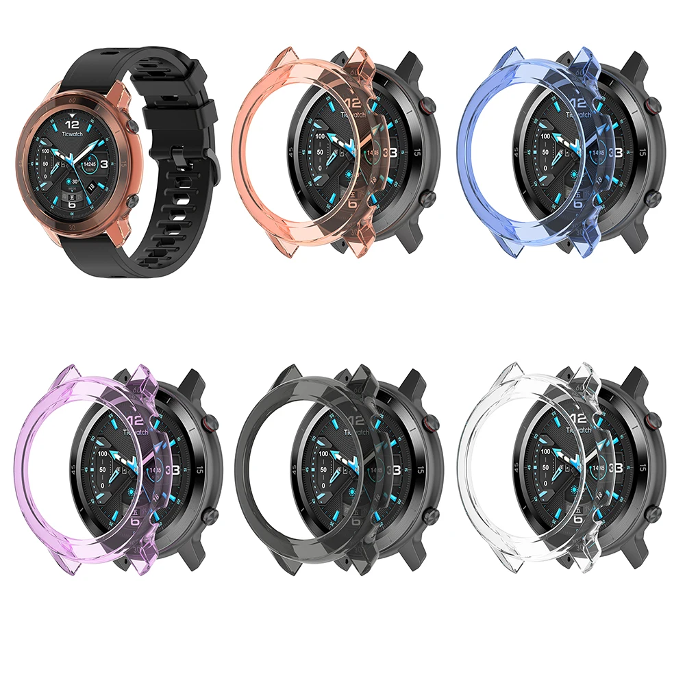 Аксессуары для умных часов защитный чехол Ticwatch GTX защитная рамка экрана бампер из