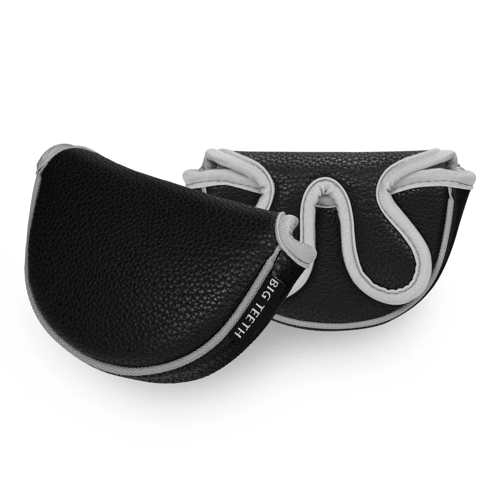 Большие зубы колотушка Для Гольфа Клюшка Крышка из искусственной кожи гольф