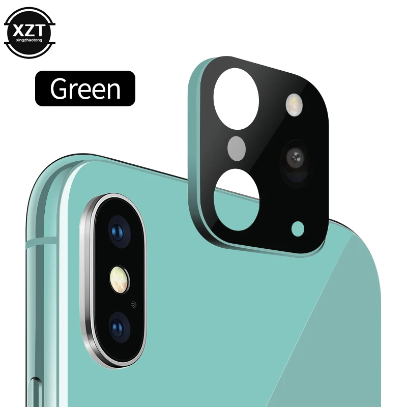Новая наклейка для объектива камеры сменная крышка за секунду iPhone X XS MAX