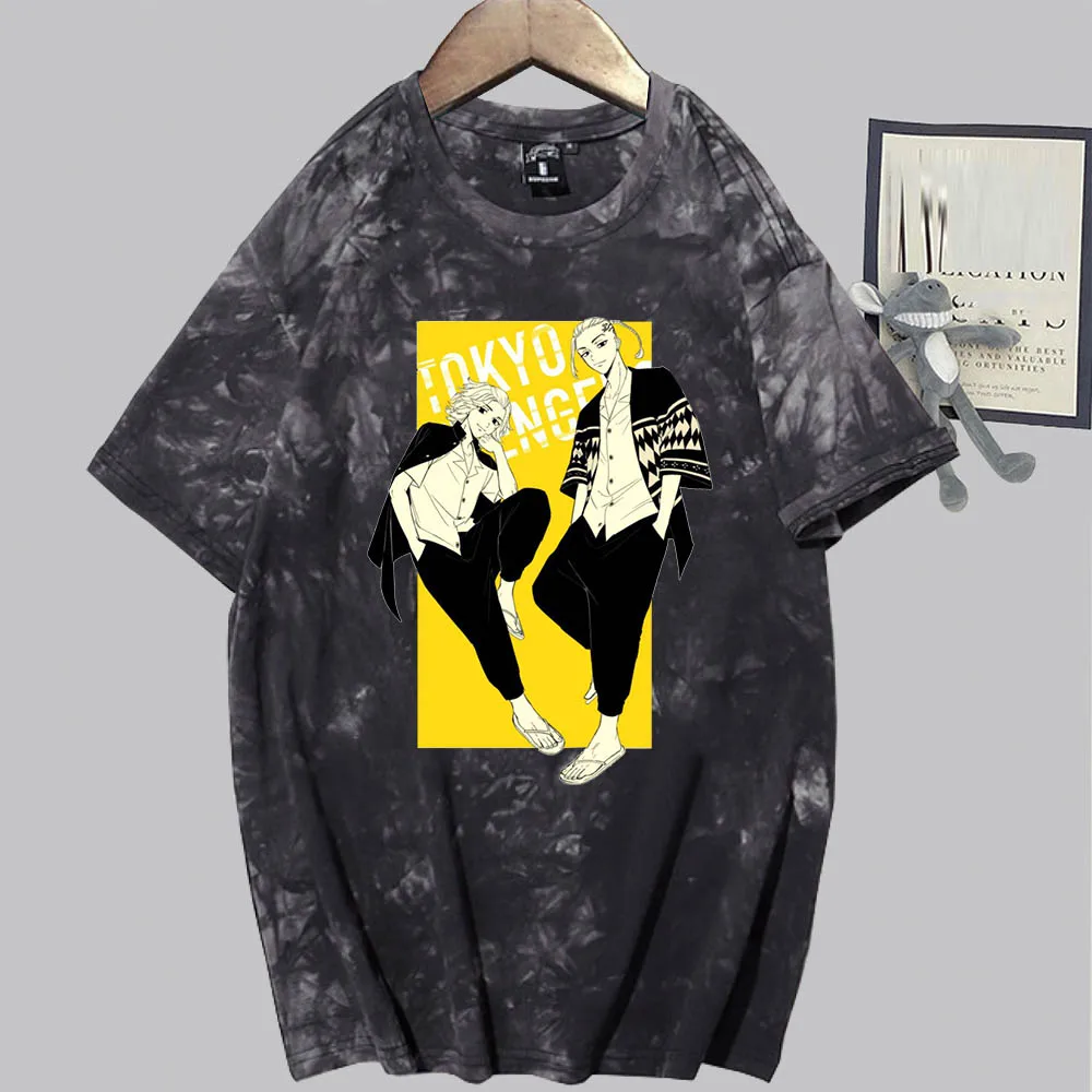 

Футболка в стиле Харадзюку для мужчин и женщин, Токийский призрак, модная повседневная рубашка в стиле унисекс, на лето
